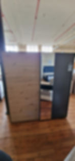 Lides 1.75m German Sliding Wardrobe