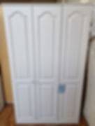 Lazio Tall 3 Door Hinge Wardrobe