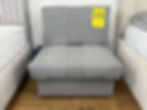 1 Seater Dawn Fabric Sofa Bed