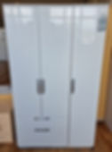 Milan 3 Door, 2 Drawer Hinge Wardrobe