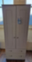 Vittoria 2 Drawer Hinge Wardrobe