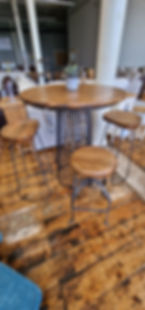 Rotterdam wooden bar table