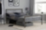 Spectrum metal bedstead