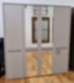 Cairns 4 Door, 2 Mirror German Hinge Wardrobe