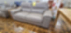 Greta real Italian leather 2 seater sofa